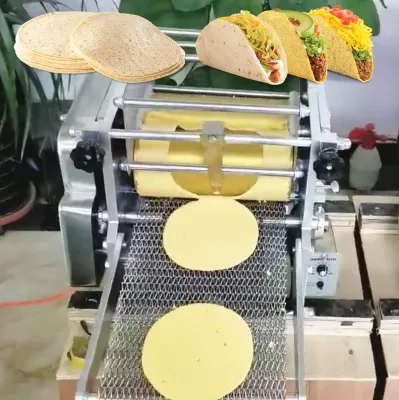 36 Tacos Corn Chips Tortilla Cutting Machine Bread Belt Flaur Tortilla Cut Machine Flour Tortilla Wraps Making Machine Cylinder