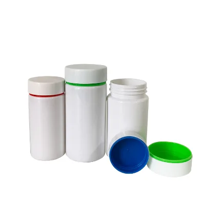 Plastic Bottles for Pills Capsule Tablet Powder Vitamin Supplement Sub-bottle PP Vial Medicine Storage Bottle