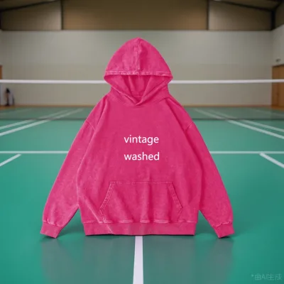 Oversized Heavyweight Washed Hoodie Streetwear Style