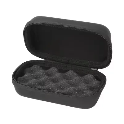 Wholesale EVA Case Black Hard Shell EVA Electronic Accessories Pouch Travel EVA Electronic Organizers Case with Foam