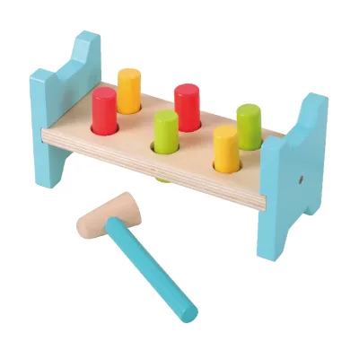 High Quality Children's Wooden Percussion Toys Are Suitable for Children to Exercise Their Coordination Skills