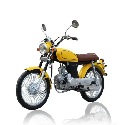 New Popular 110cc Gasoline Automatic Moto Bike Motorcycle Safety for Sale Kick Start 80KM/h CMFG70 Gasoline Scooter