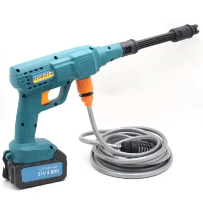 Portable Cordless Electric High Pressure Water Spray Gun Car Washer Cleaner Tool