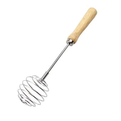 Hot Selling High Quality Stainless Steel Household Cream Butter Cake Kitchen Whisk Baking Tools Manual Egg Beater