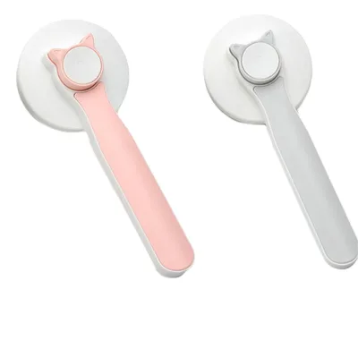 Small Portable Pet Comb Self-Cleaning Cat Needle Comb Dog Comb for De-Floating Hair Self-Cleaning