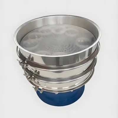 Rotary Vibrating Sieve Machine Screening Equipment Fine Grading for Fertilizer Powder and Granule