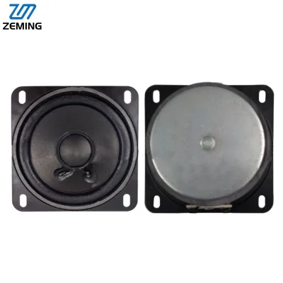 Zeming 78mm External Magnetic MultimediaSpeakers 3-Inch Woofer 4 Ohm 10WPaper Basin Loudspeaker Professional Mylar Speaker