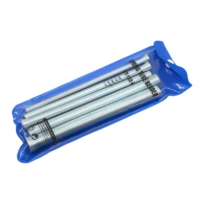 Factory Refrigeration Hand Tools Pipe Bending Tube Bending Spring Tube Bender Set for Air Conditioning