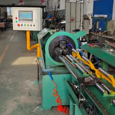 The Low Fin Tube Production Line features integration with Robot Arm Technology