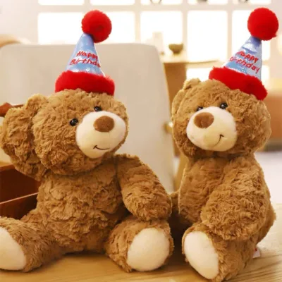 Hot Selling Birthday Gift Super Soft Plush Teddy Bear Comforter Cute Stuffed Animal Hug Pillow Couple Bear Christmas Present