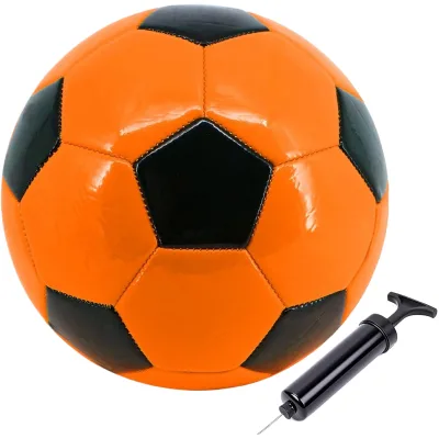 Outdoor School Sports Activity Anti Explosion Orange Classic Suitable Kids Toddler Boy Gift Training Practice Soccer Ball
