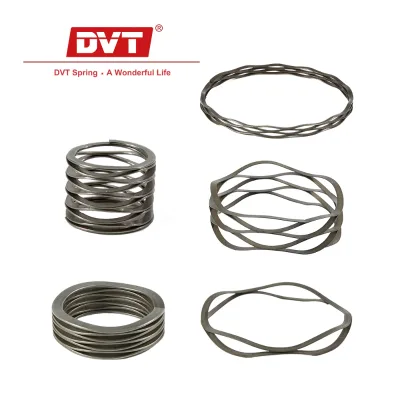 Custom High Precision Stainless Steel Wave Compression Springs, Durable Wave Springs for Industrial Engines