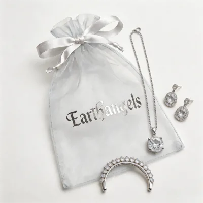 Wholesale Custom Logo 7*9CM Organza Gift Bags Premium Large Mesh Jewelry Drawstring Pouches Hot Stamping Wedding Party Packaging