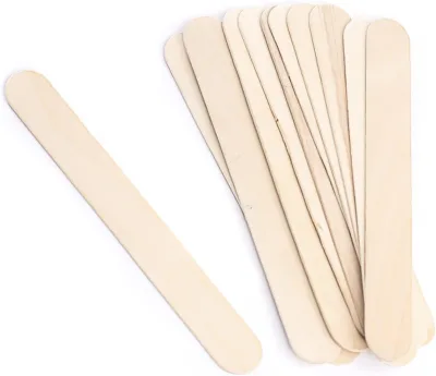 Hot Stamping Disposable Ice Cream Stick Quality Birch Wooden Ice Cream Stick un Bundle Food Grade Biodegradable