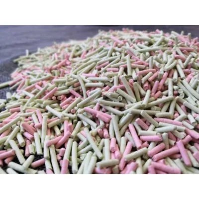 Natural tofu cat litter flushable tofu clumping cat litter factory manufacturer