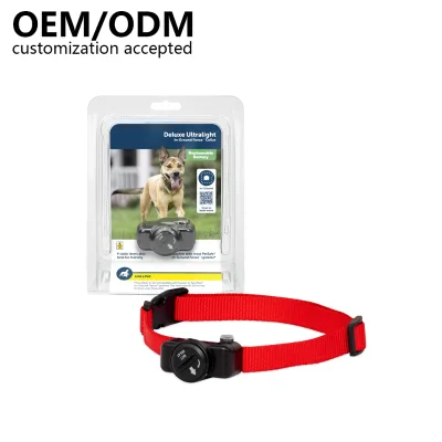 Ultra-Light Rechargeable IP67 Waterproof Dog Fence Receiver Collar with Low Battery Indicator Electric Bark Control