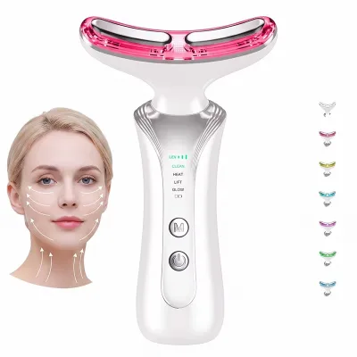 Beauty Face Massager Electric Face Lifting 7 Color Facial Neck Lift Multifunctional Lifting Facial Massager for the Face