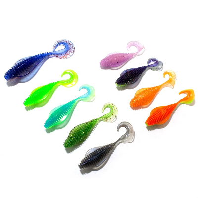 Wholesale Swimbait Artificial Worm Bait for Freshwater Saltwater