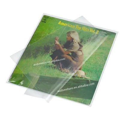 75 Micron Thick PP Album Bag Vinyl Record Outer Sleeves LP Record Album Sleeves
