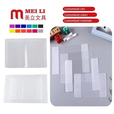 Custom Protection Book Cover Journals Planner Book Diary Protector Cover Stationery With Colorful Printing