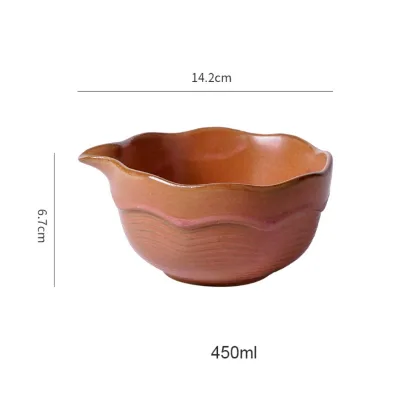 Retro Tea Set with Elegant Appearance. High-quality Green Tea Ceramic Bowl. Japanese Kiln-burned High-quality Ceramic