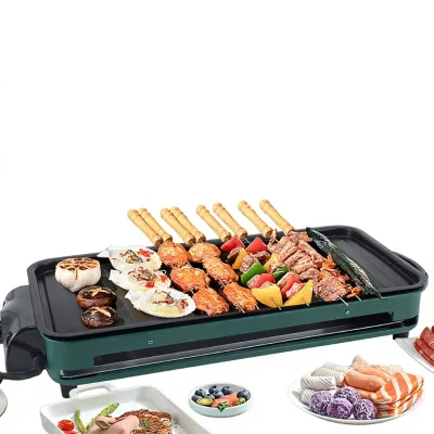 Machinery Industrial Cross-border Non-stick Electric Frying Pan Multi-functional Electric Grillsmoke-free