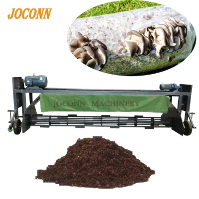 Commercial Mushroom Compost Turner Machine Manure Turning Machine Mushroom Farming Line