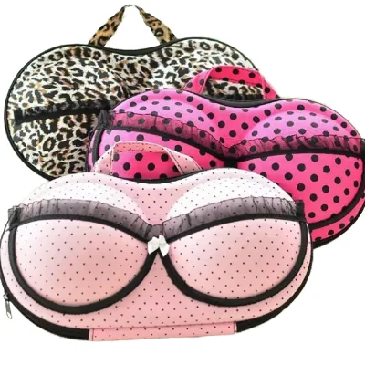 EVA Bra Underwear Travel Storage Bag Zipper Anti pressure Portable Organizing Bag Home Wardrobe Underwear Storage Box