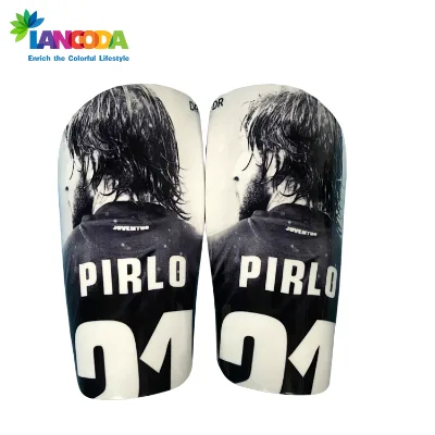 XS S Size 3D Sublimation Soccer Shin Guards Pads