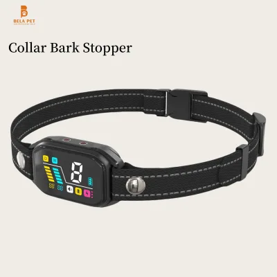 Smart Bark Collar - IP67 Waterproof with 8 Adjustable Levels, 4 Training Modes, Easy One-Touch Operation