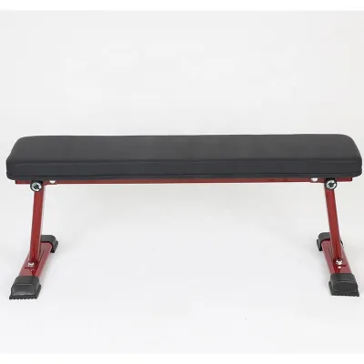 Household Foldable Dumbbell Weight Bench Commercial Flat Chest Muscle Training Gym Home Use Haobai Brand