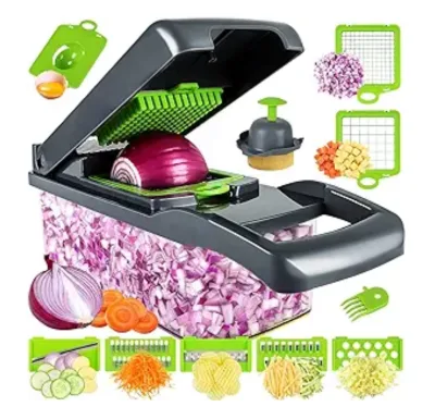 Hot Sale Vegetable Chopper Pro Onion Chopper Multifunctional 14 in 1 Food Chopper Kitchen Vegetable Slicer Dicer Cutter