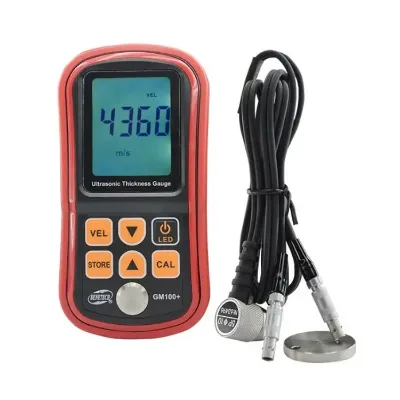 GM100/GM100+/GM130 Digital Ultrasonic Thickness Gauge Meter Tester Battery Operated Instrument for Measuring Width