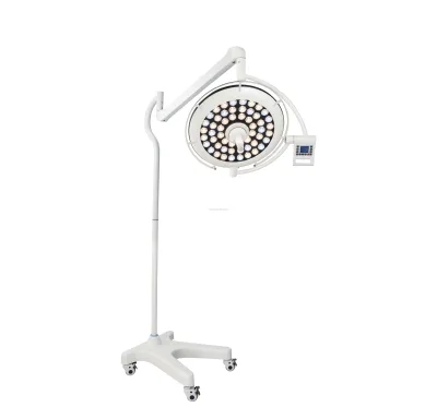 Vertical Surgical Shadowless Light for Mobile Portable Floor Standing Surgical Light Control Panel