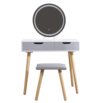 Wooden Bedroom Dresser Set Storage Dresser With Mirror Dressing Table