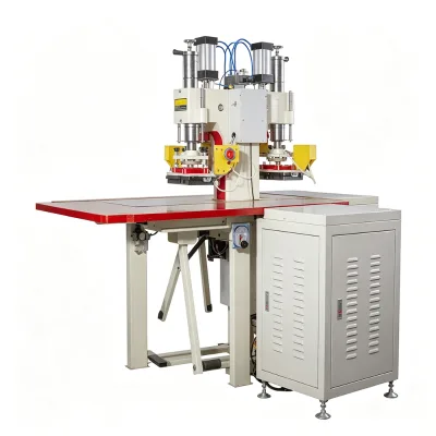 New Hipower High Frequency PVC Double Head Pneumatic Welding Machine | for Waterproof Bag Cooler Bag & Outdoor Dry Bag