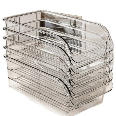 Refrigerator Drawer-style Storage Box, Fresh-keeping Box, Storage Box, Kitchen Vegetable and Fruit Organizing Box
