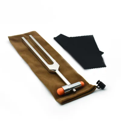 Aluminum Alloy 256Hz Tuning Fork with Percussion Hammer Manufacturer Supply C256 Resonance Tuning Fork