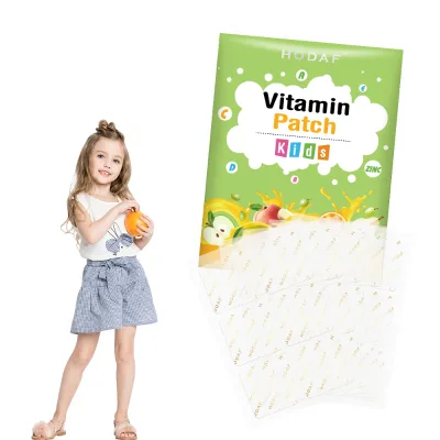 OEM Private Label Kids Vitamin Patch Daily Vitamin Supplement for Children Natural No Swallowing Immune & Growth Support