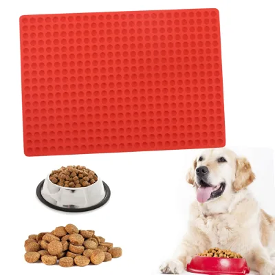 468-Cavity Mini Round Silicone Mold Dog Treats Pan Chocolate Drops Mold Semi Sphere Gummy Candy Molds for Jelly Caramels Cookies