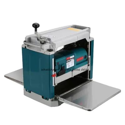 Hot Sale 220V Woodworking Machinery Portable Bench Wood Thicknesser 304mm Electric Planer Carpenter Planing Machine