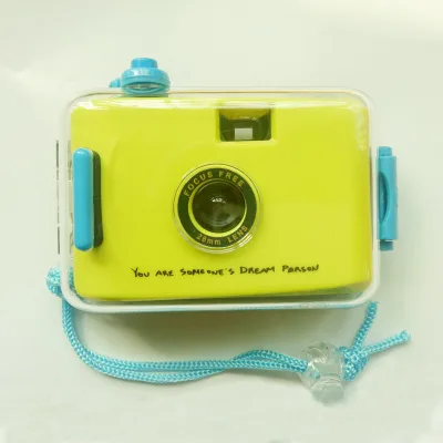 Waterproof Film Camera Reusable 35mm Retro Colors No Disposable Reusable Retro Film Camera Vintage Film Camera