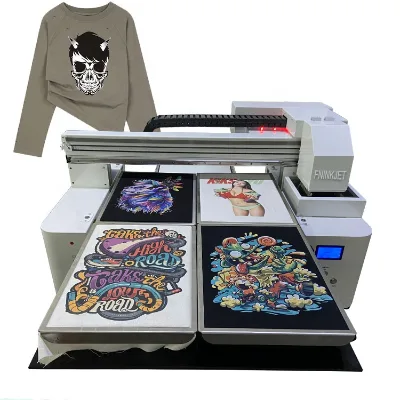 Self Maintenance Cheap Price for XP600 Print Head 5-Color Inkjet Digital T-shirt Manufacturing Machine Automatic Small