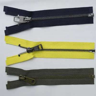 For ZA045 3# 30cm 40cm Home Textile Garment DIY Bags Jacket Material Auto Lock Close-End Metal Zipper