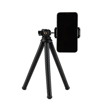 Camera Flexible Tripod Outdoor Travelling Portable Mini Tripod for Cell Phone Camera Mini Flexible Tripod Stand