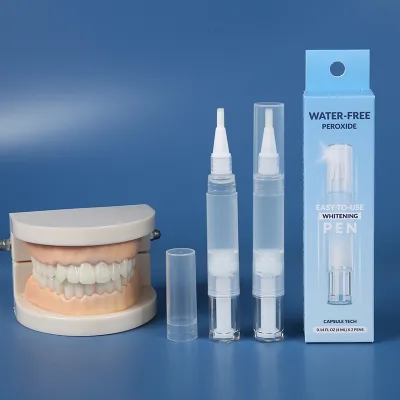 Special Top High Stability 6%HP Tooth Whitening Gel Pen 2*4ml Microcapsule Anhydrous Formula Saliva Activated Oral Whitener