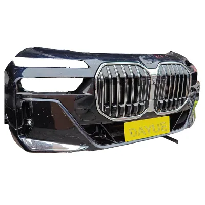 2023 Used For BMW 7 Series G70 735Li M-Version Sports Package Accessories Front Bumper Engine Hood Mudguard Doors-All Plastic