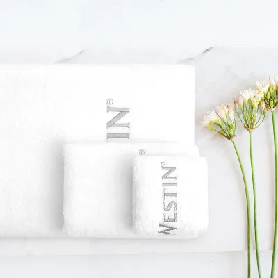 Premium 100% Cotton Hand Towels for Hotel - Super Absorbent, Quick Dry & Ultra Soft, Custom Logo Embroidery Wholesale