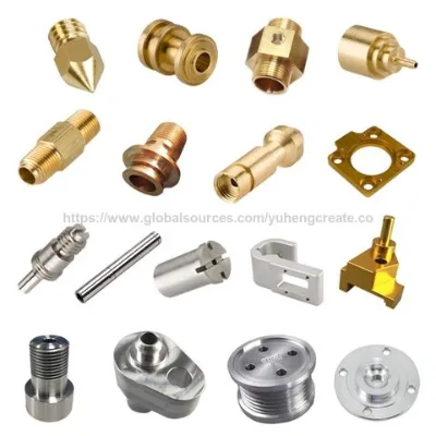 Metal turned parts customized brass metal spare parts CNC machining milling turning