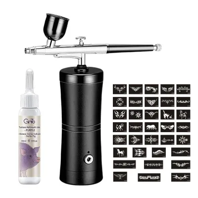 30Ml Tattoo Color Ink Semi Permanent Makeup Liquid Permablend Pigments Body Tattoo Ink Airbrush Tattoo Template